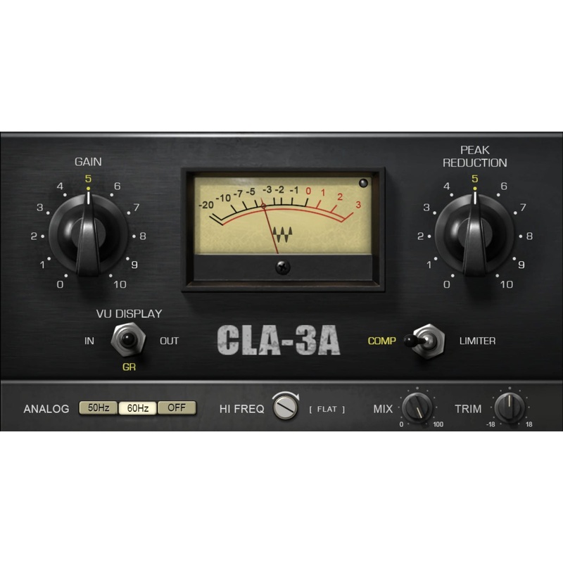 Waves CLA-3A Compressor / Limiter: Compressor/Limiter Plugin